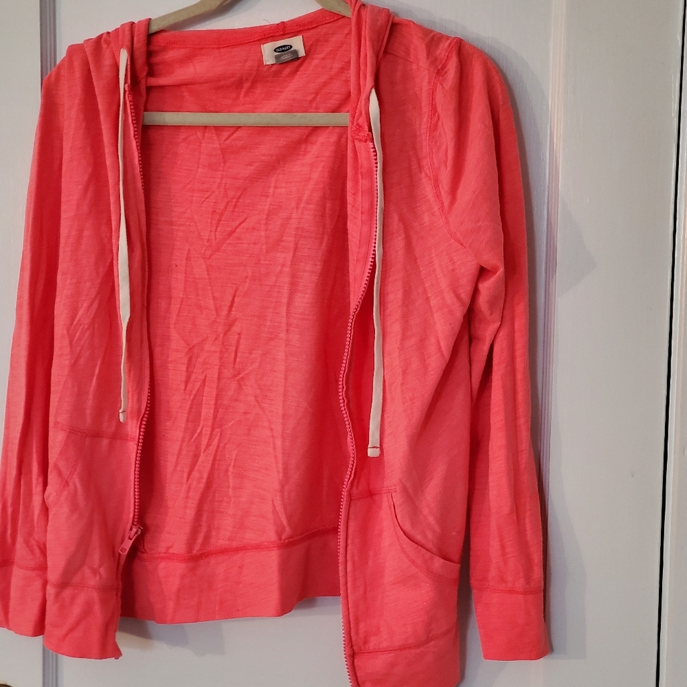 Old Navy Pink Zip Hoodie